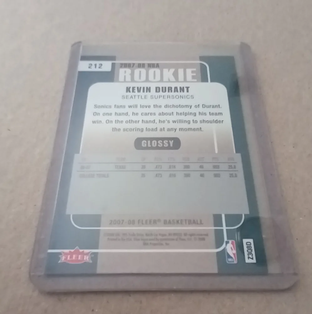 Kevin Durant Rookie Card - Picture 4 of 7